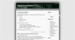 Desktop Screenshot of digitaltechnik-grundlagen.de